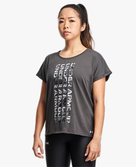 Women's UA Wordmark Repeat T-Shirt